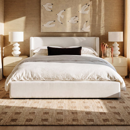 Harmony Performance Chenille Storage Bed - TOV-B69443