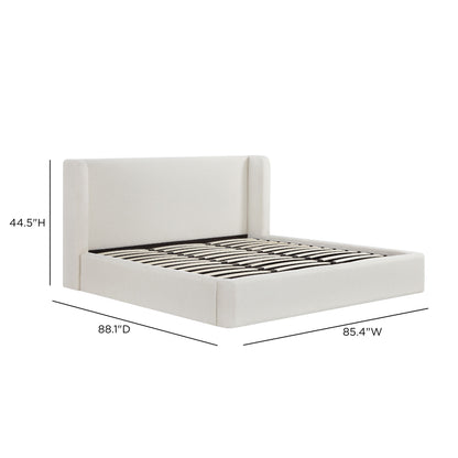 Harmony Performance Chenille Storage Bed - TOV-B69444