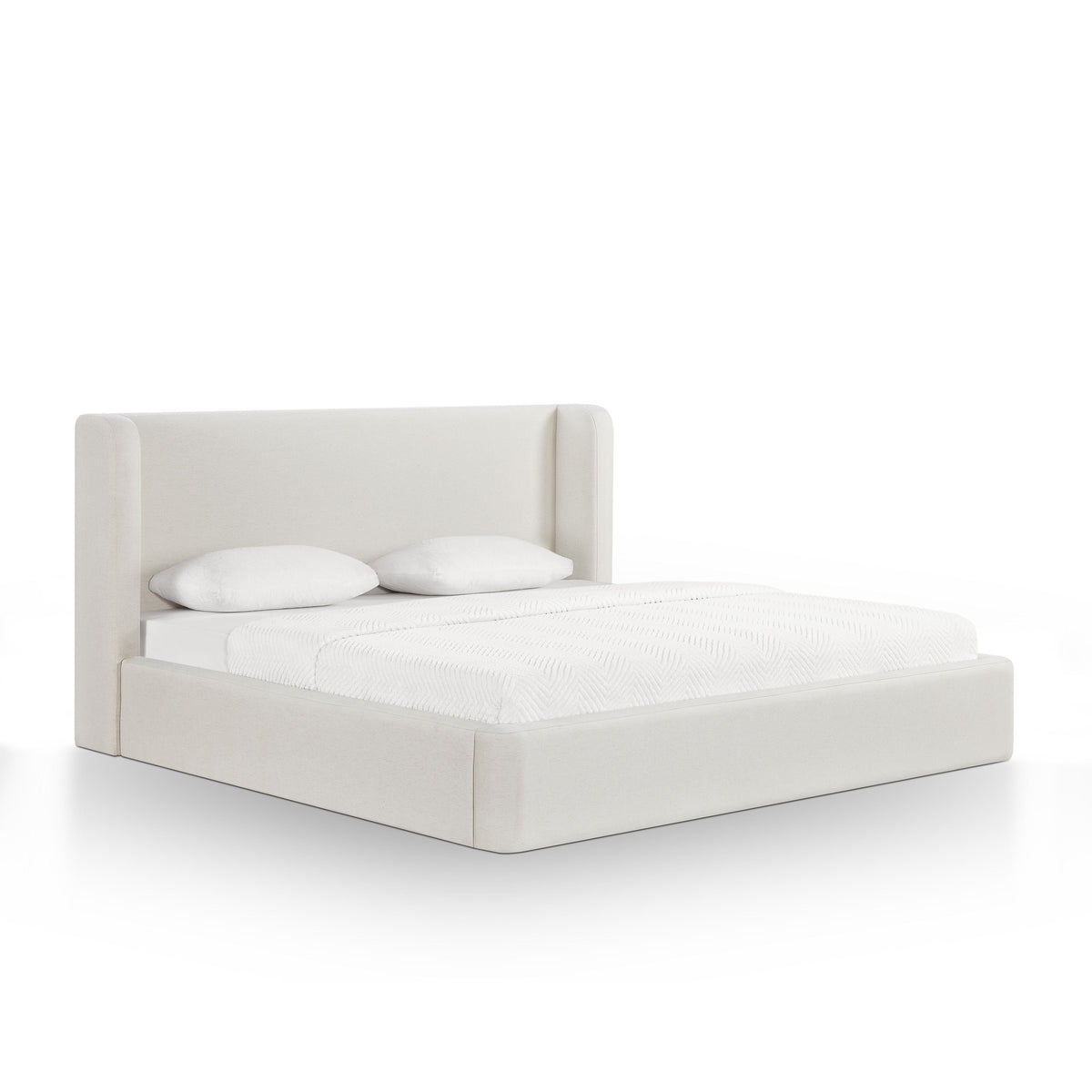 Harmony Performance Chenille Storage Bed - TOV-B69444
