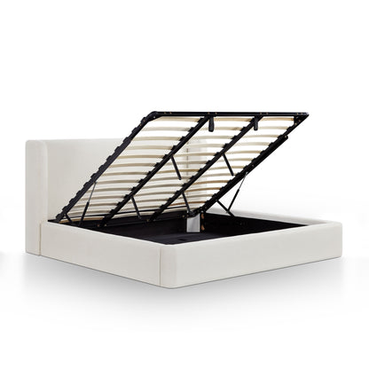 Harmony Performance Chenille Storage Bed - TOV-B69444