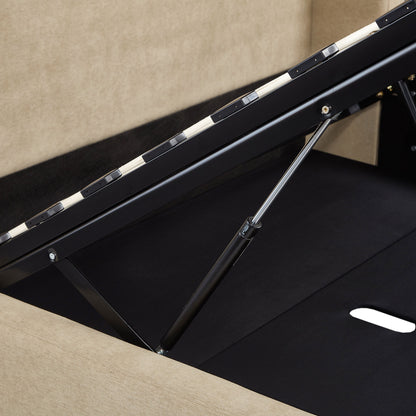 Harmony Performance Chenille Storage Bed - TOV-B69445