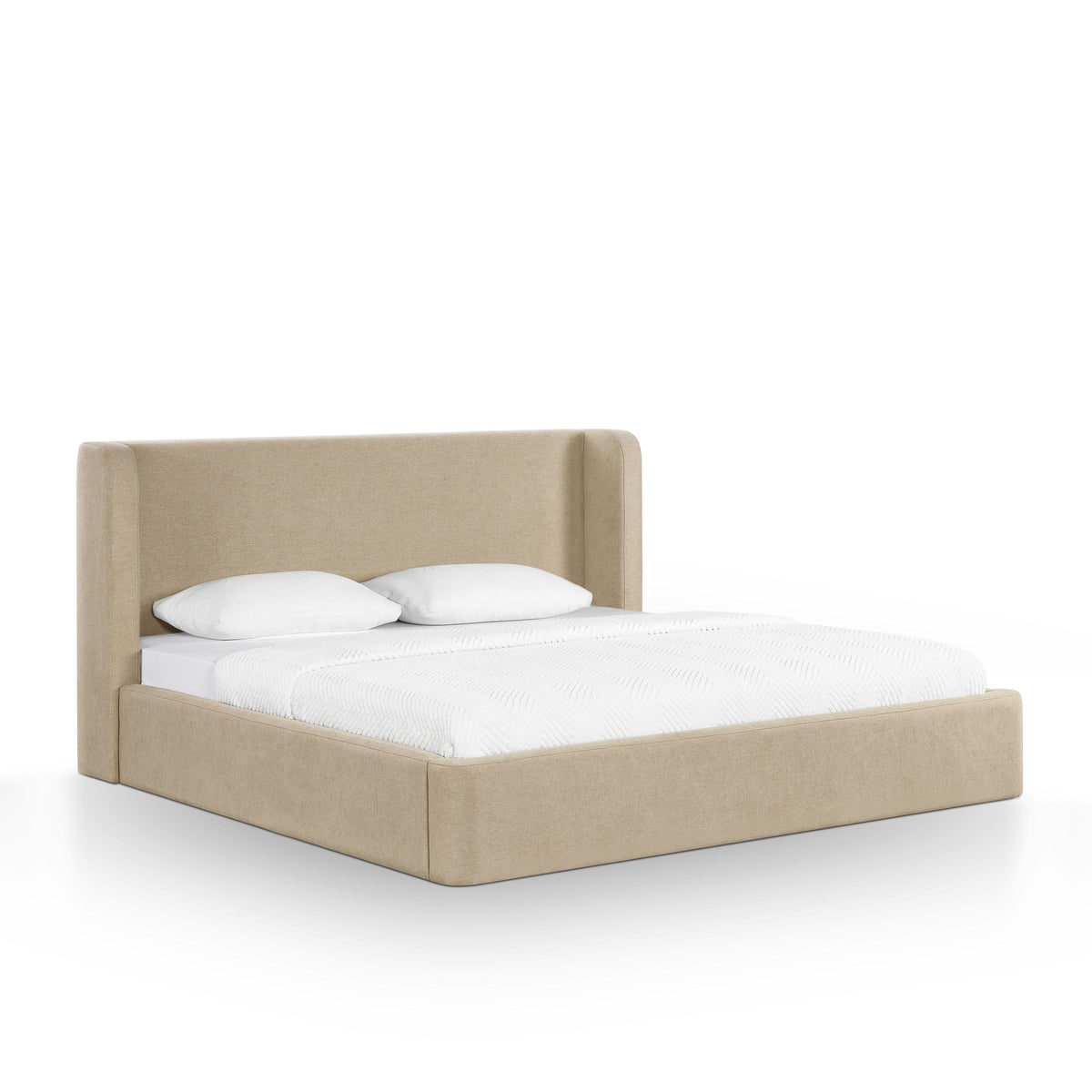 Harmony Performance Chenille Storage Bed - TOV-B69446