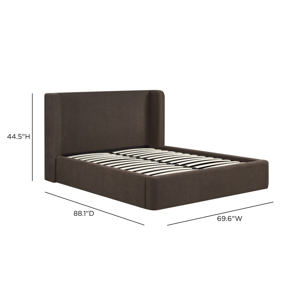 Harmony Performance Chenille Storage Bed - TOV-B69447
