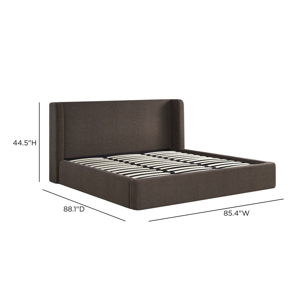Harmony Performance Chenille Storage Bed - TOV-B69448