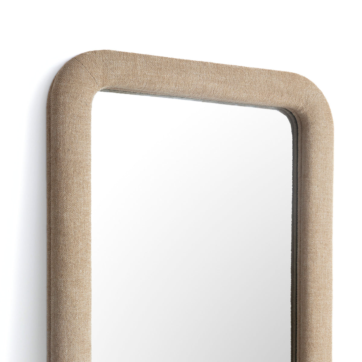 Heidi 43"X78" Upholstered Oversized Floor Mirror - TOV-C69400