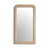 Heidi 43"X78" Upholstered Oversized Floor Mirror - Honey