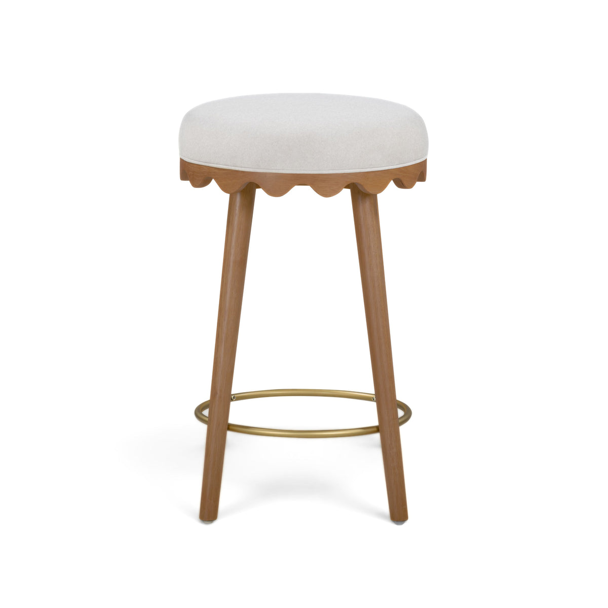 Oodle Performance Vegan Mohair Bar and Counter Stool - TOV-D54972