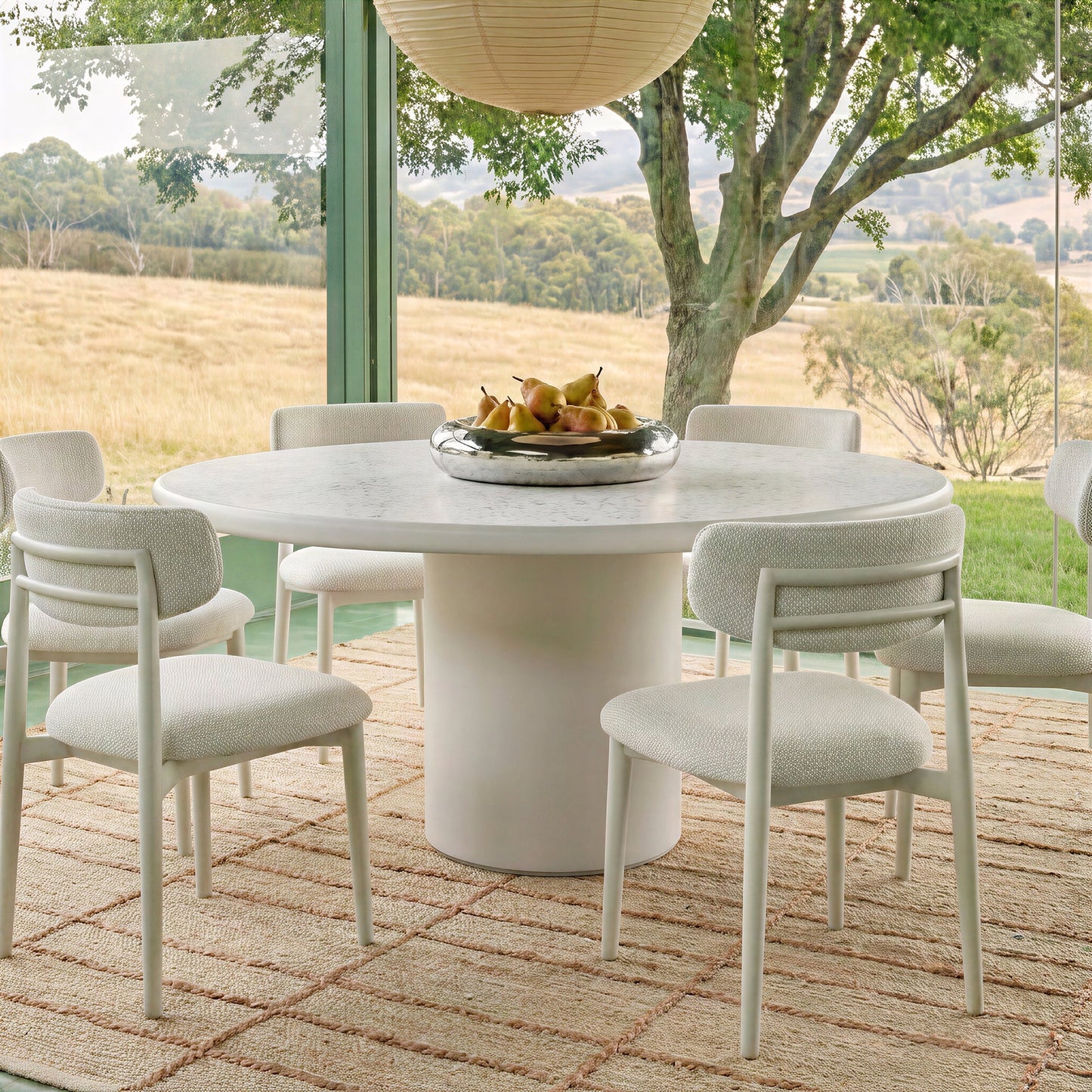 Billy Concrete Terrazzo Indoor/Outdoor Dining Table - TOV-D55027