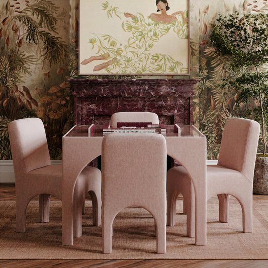 Tomlin Performance Chenille Dining Chair - TOV-D55113