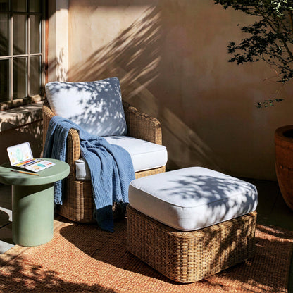Axel Boucle Outdoor Accent Chair - TOV-O54924