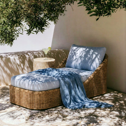 Axel Boucle Outdoor Lounge Chair - TOV-O54926