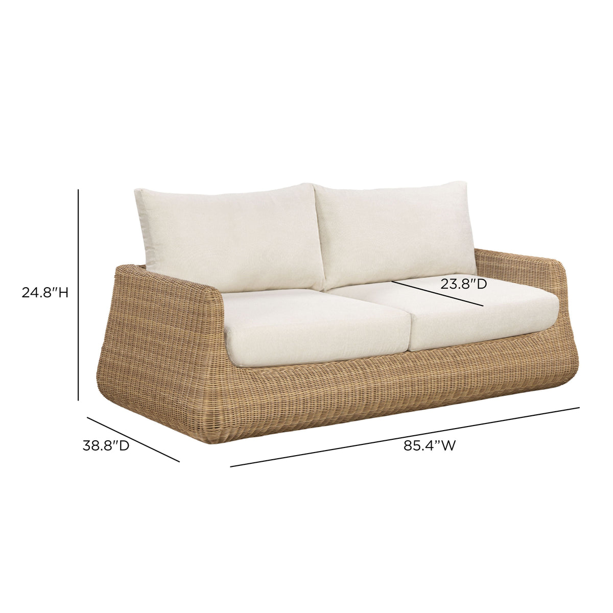 Dana Outdoor Sofa - TOV-O54929