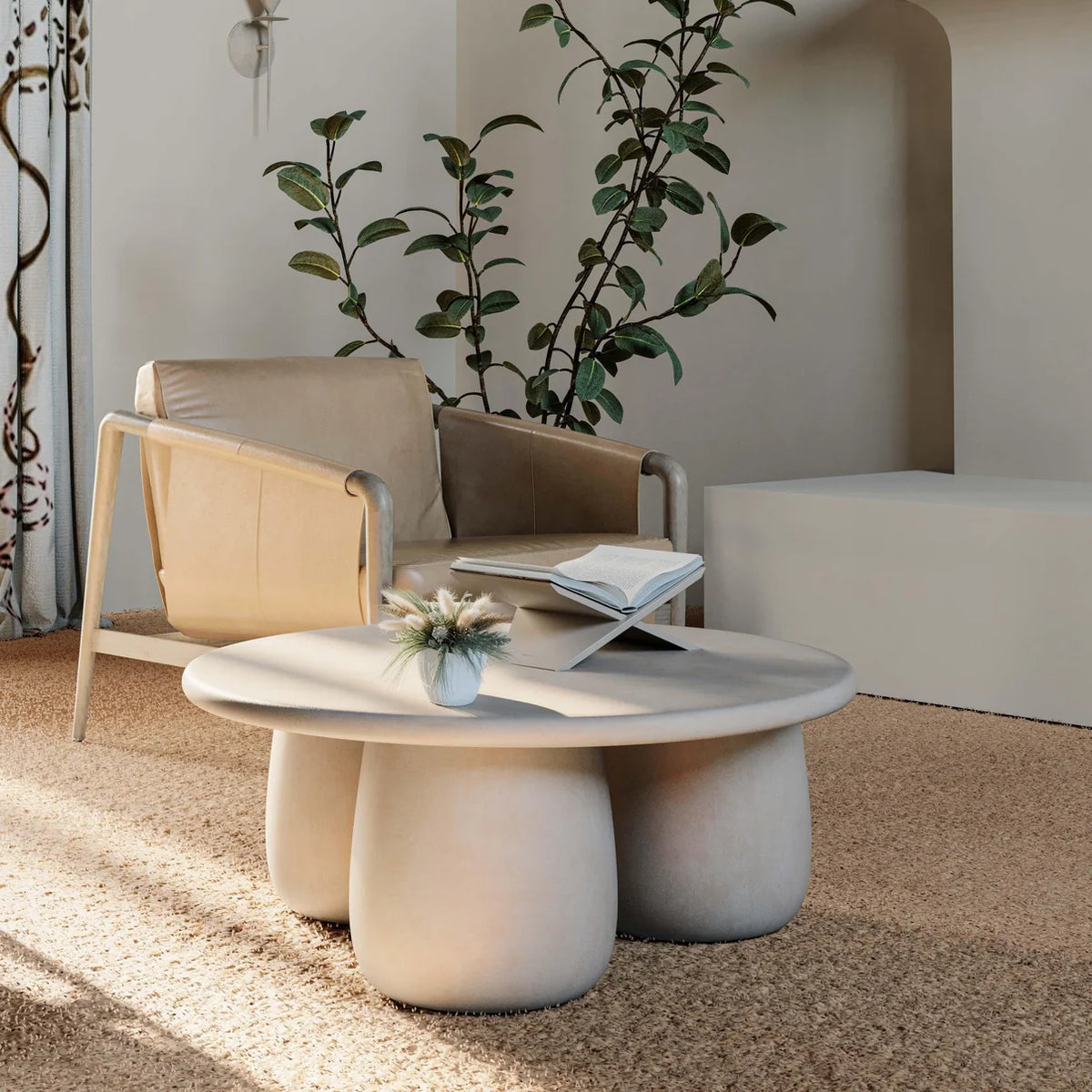 Rahul Round Coffee Table