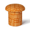Lucy Mushroom Stool - Rust Orange