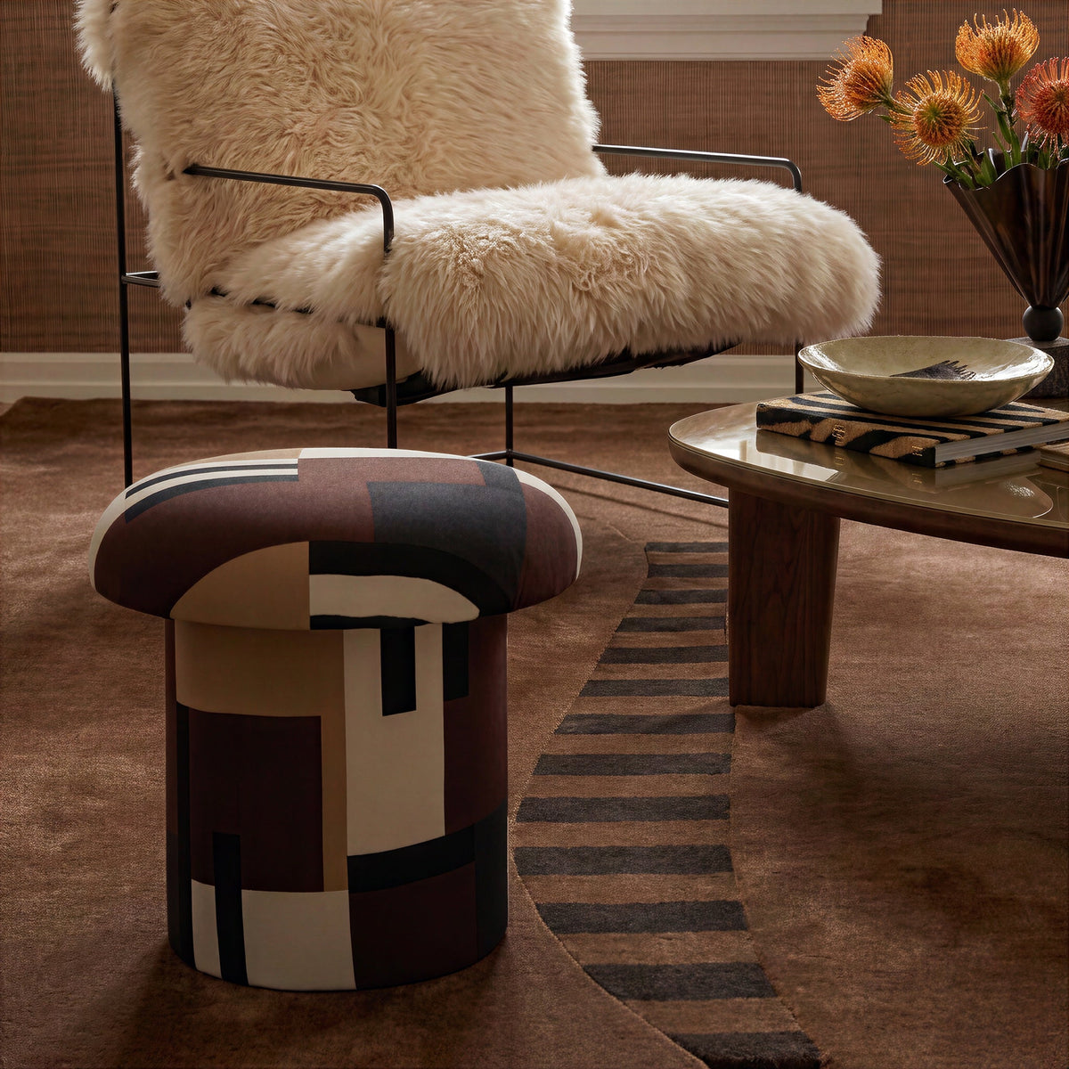 Lucy Mushroom Stool - TOV-OC19036