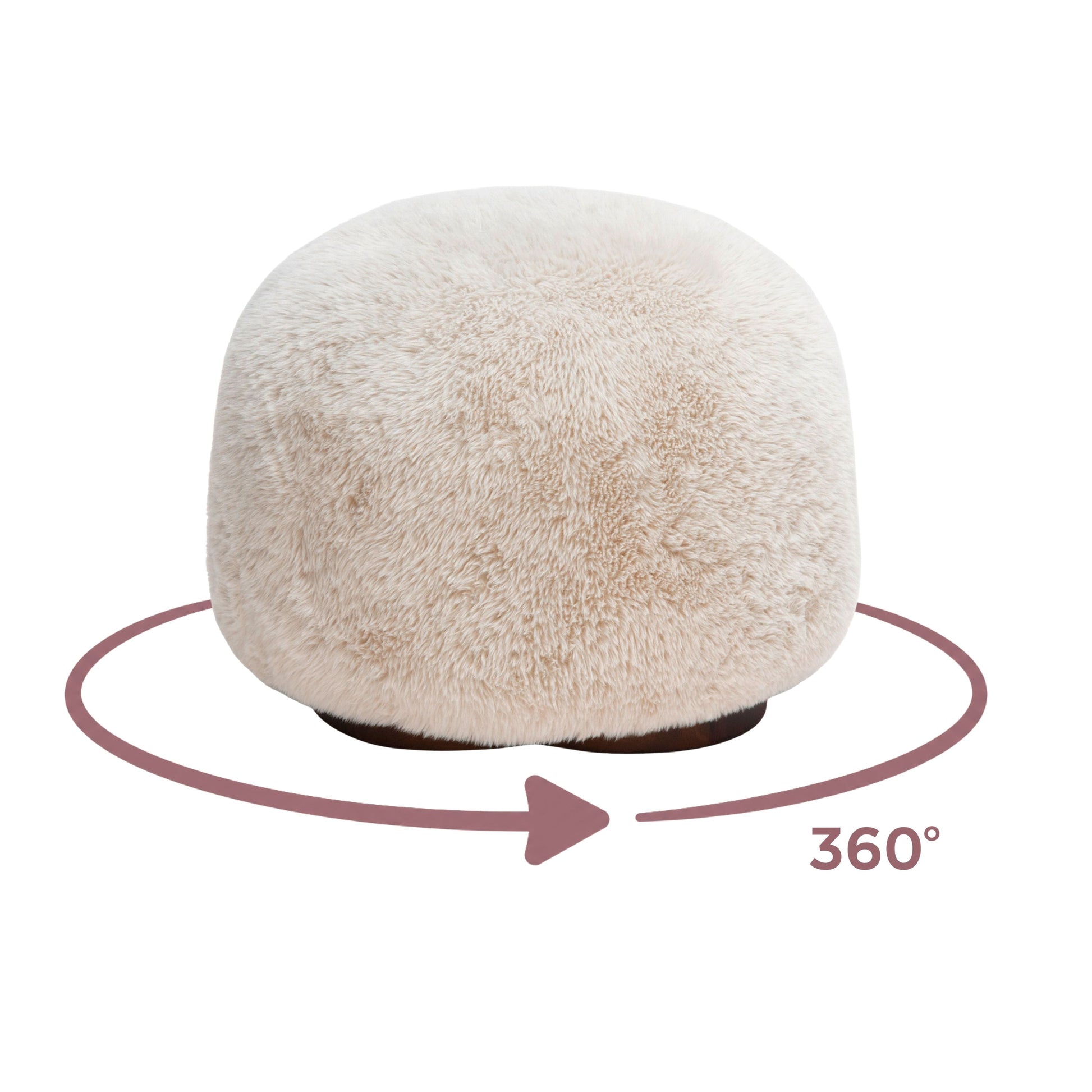 Oopa Swivel Ottoman - TOV-OC69506