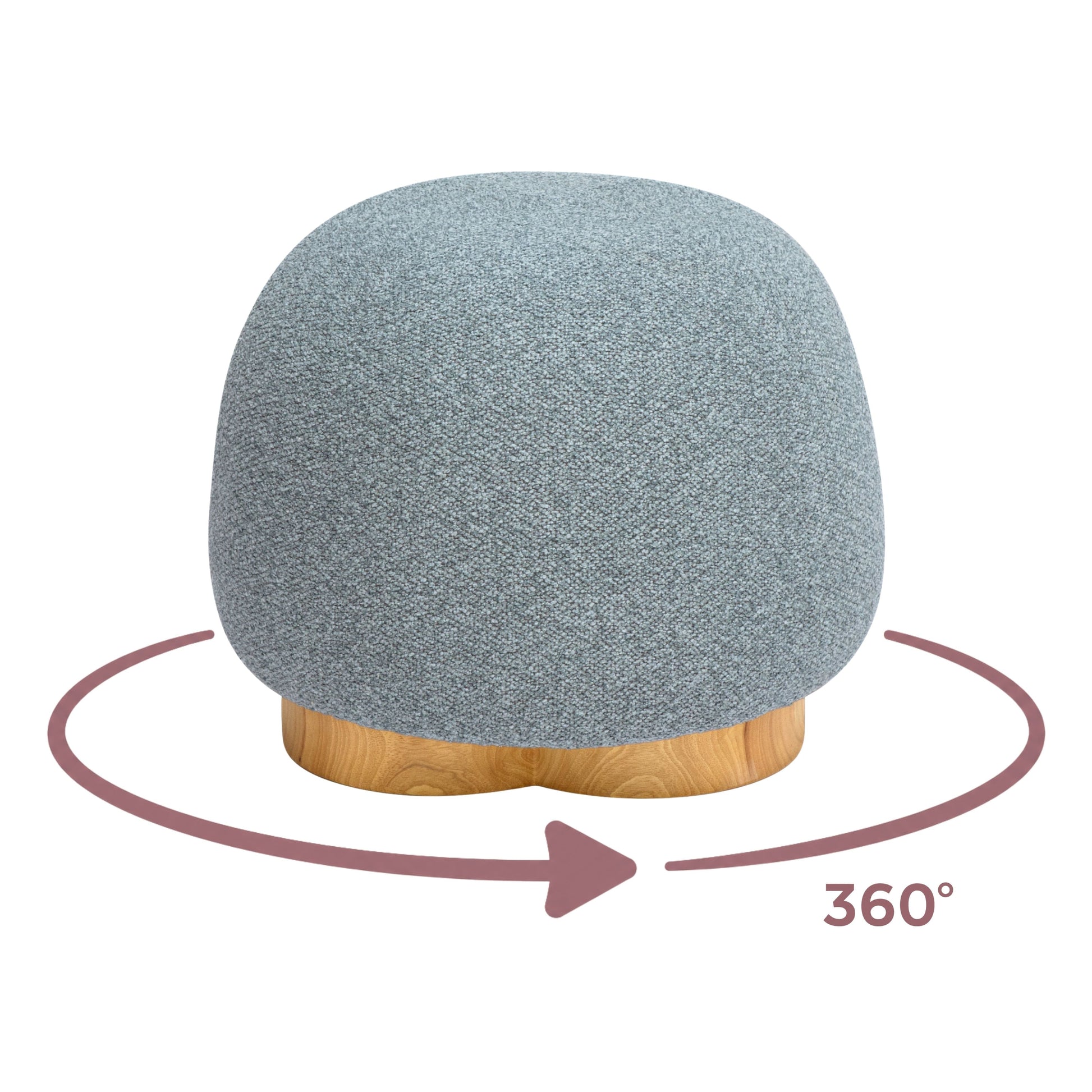 Oopa Swivel Ottoman - TOV-OC69509