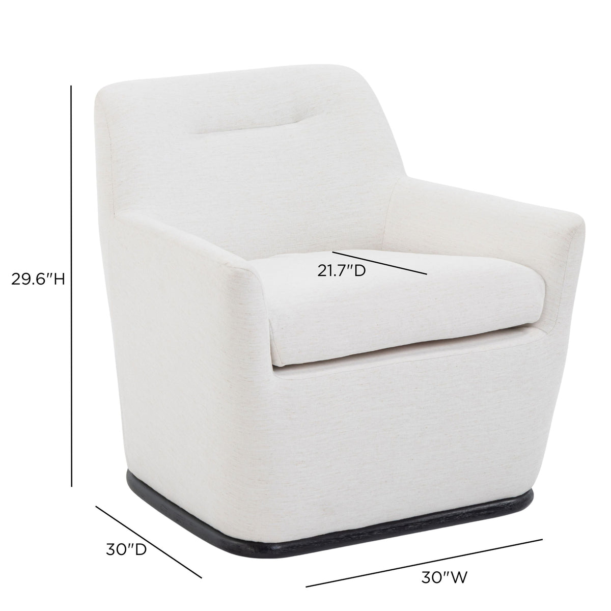 Mado Swivel Accent Chair - TOV-S54975