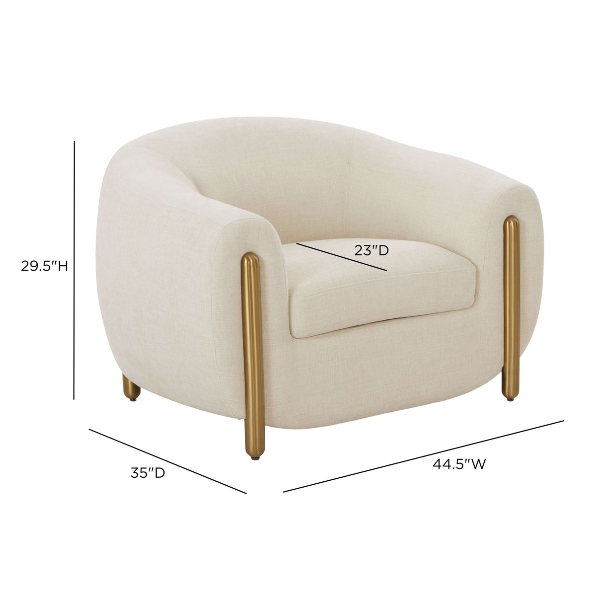 Lina Accent Chair by Inspire Me! Home Decor - TOV-S69418