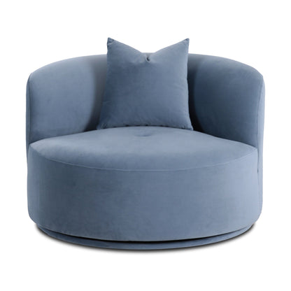 Fickle Swivel Accent Chair - TOV-S69472