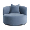 Fickle Swivel Accent Chair - Bluestone
