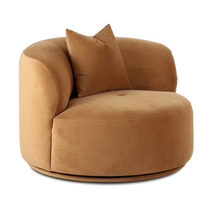 Fickle Swivel Accent Chair - TOV-S69473