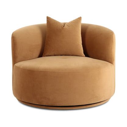 Fickle Swivel Accent Chair - TOV-S69473