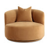 Fickle Swivel Accent Chair - Camel