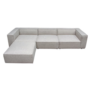 4 PC Reversible Sectional (2 Corners / 1 Armless/ 1 Ottoman)