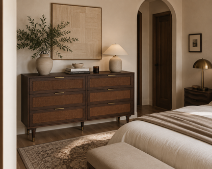 Sierra 6 Drawer Dresser