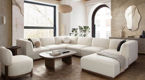 7PC 108” x 140” (3 corner / 3 armless chair / 1 ottoman)