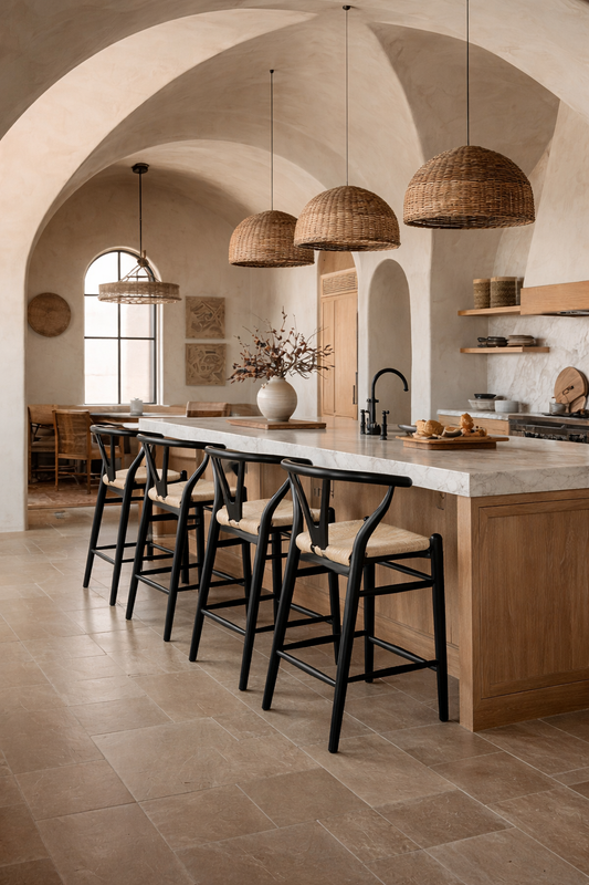 Wishbone Counter Stools