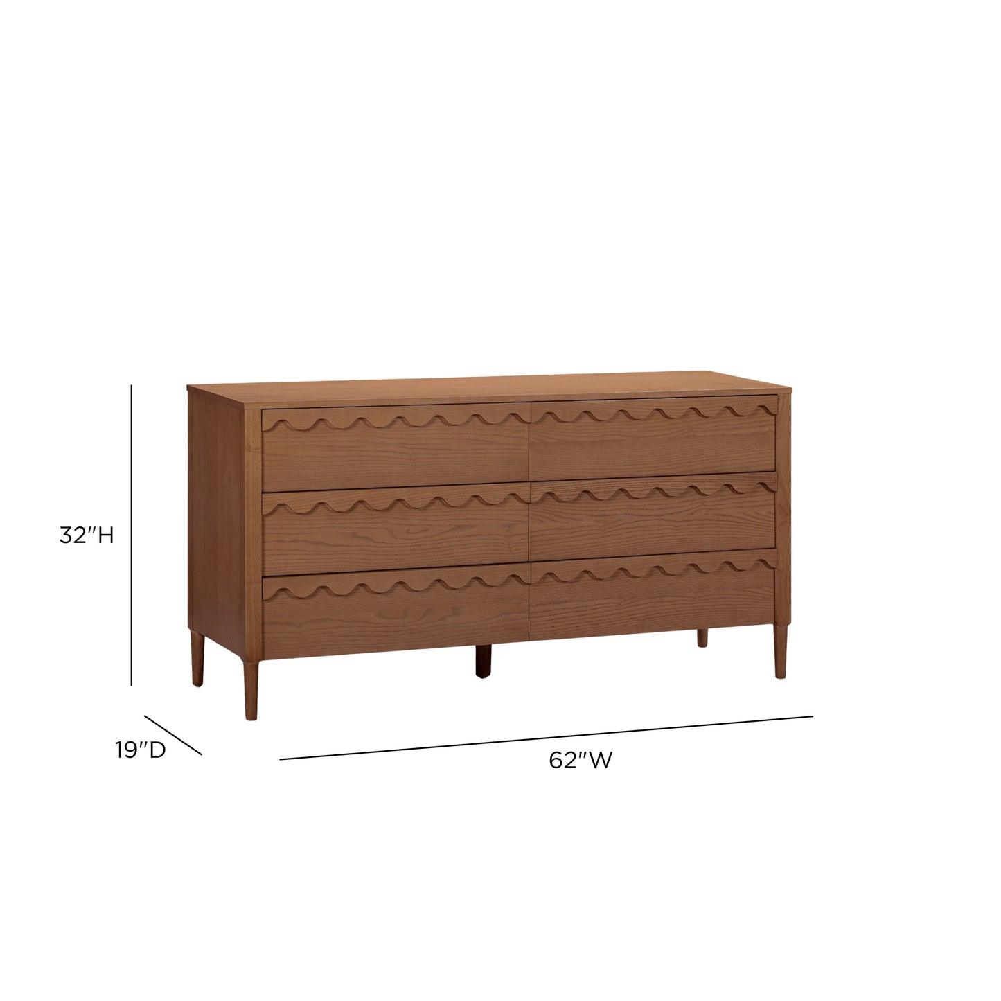 Oodle 6-Drawer Dresser - TOV-B54911