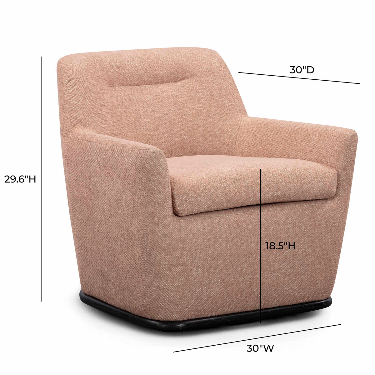 Mado Swivel Accent Chair - TOV-S54669