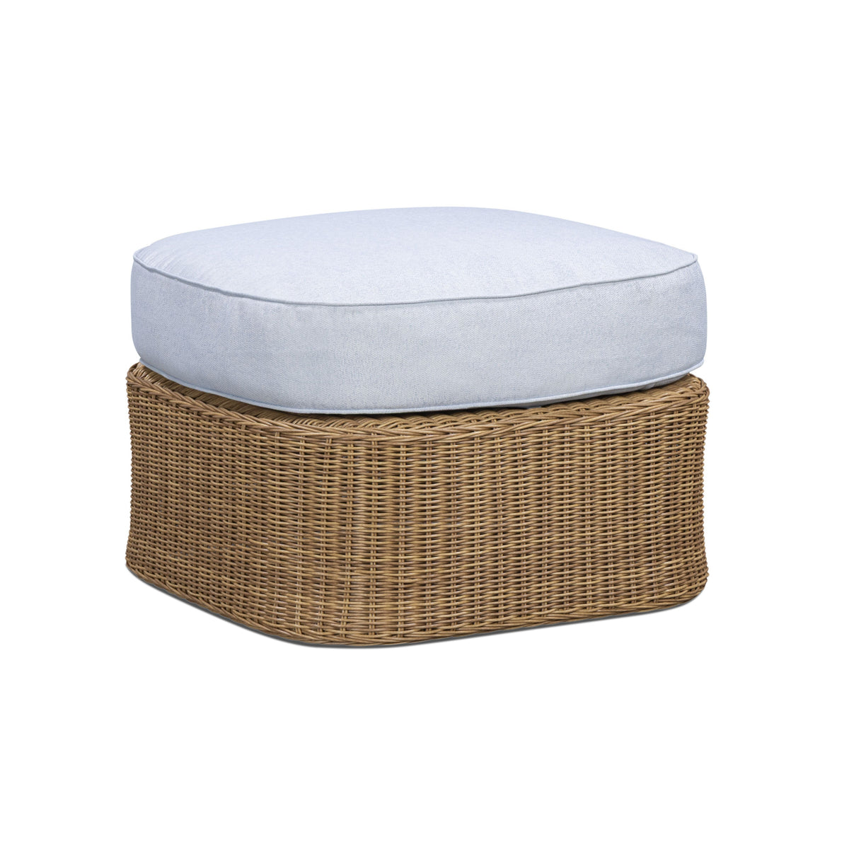 Axel Boucle Outdoor Ottoman - TOV-O54925