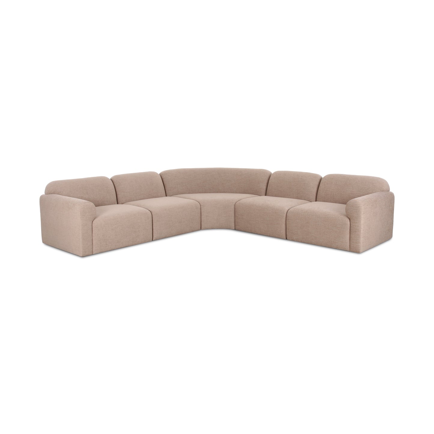 Gorge 5-Piece Modular Corner Sectional - TOV-L69415-SEC