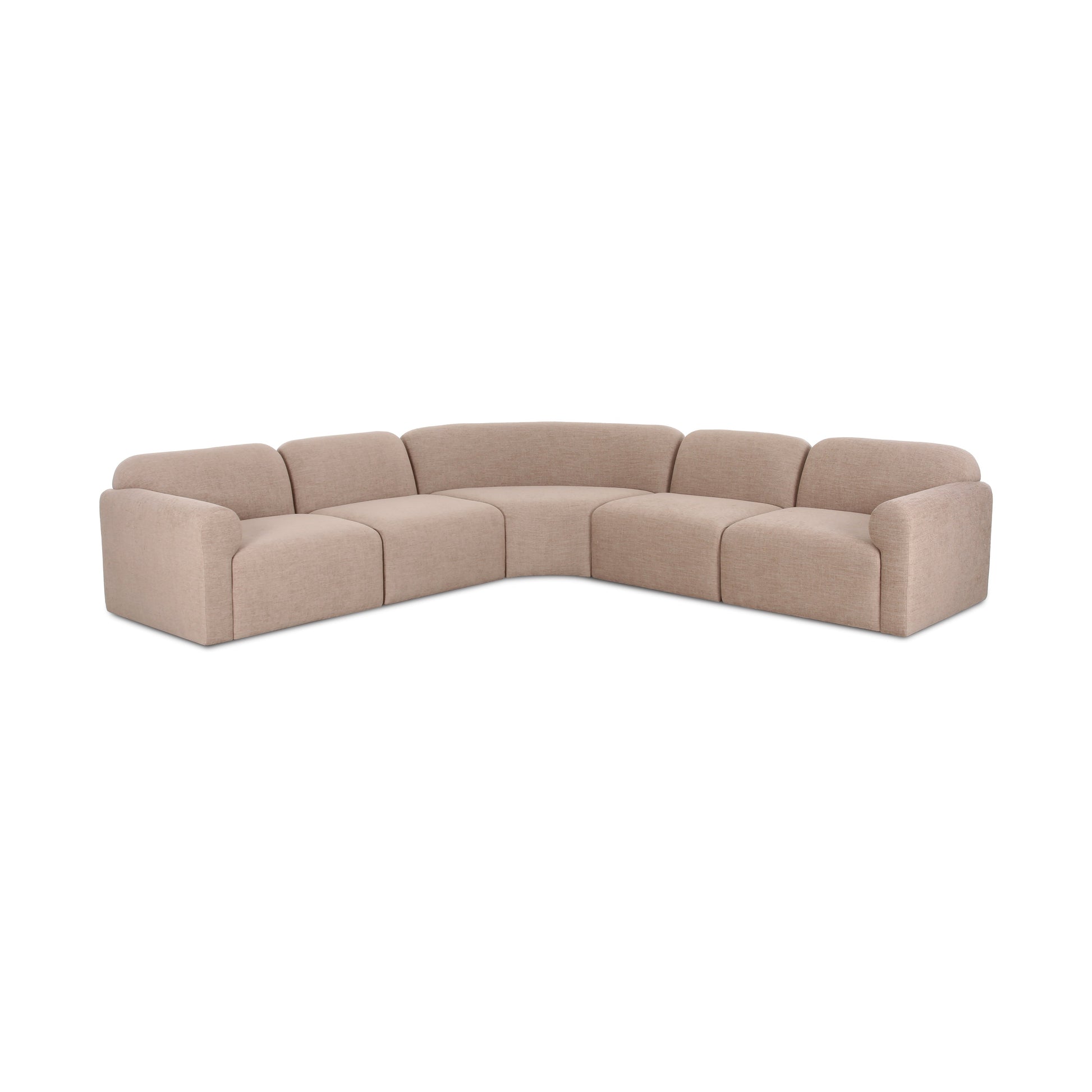 Gorge 5-Piece Modular Corner Sectional - TOV-L69415-SEC