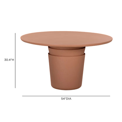 Margot Indoor/Outdoor Round Dining Table - TOV-D55029