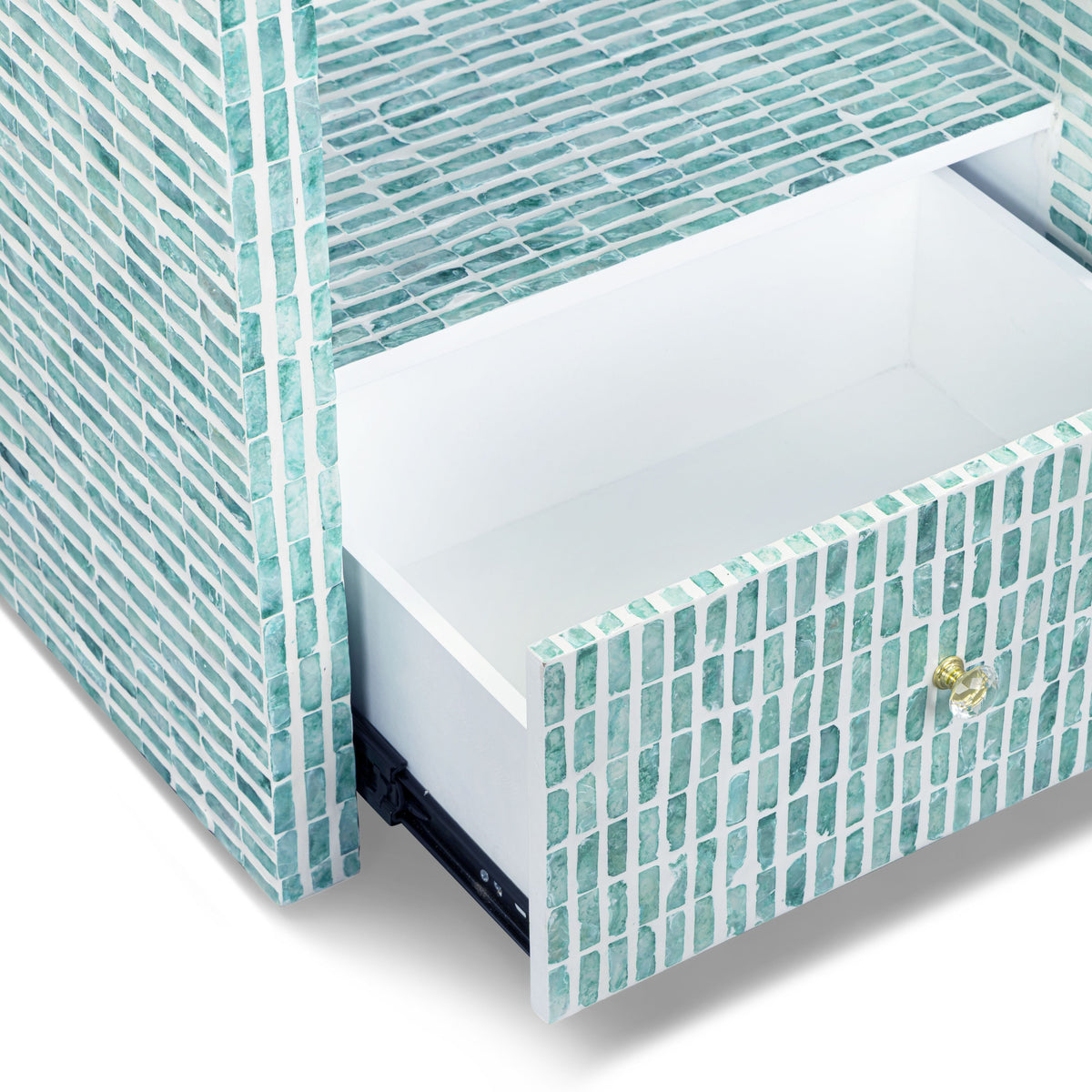 Tia Mother of Pearl Nightstand - TOV-B54952