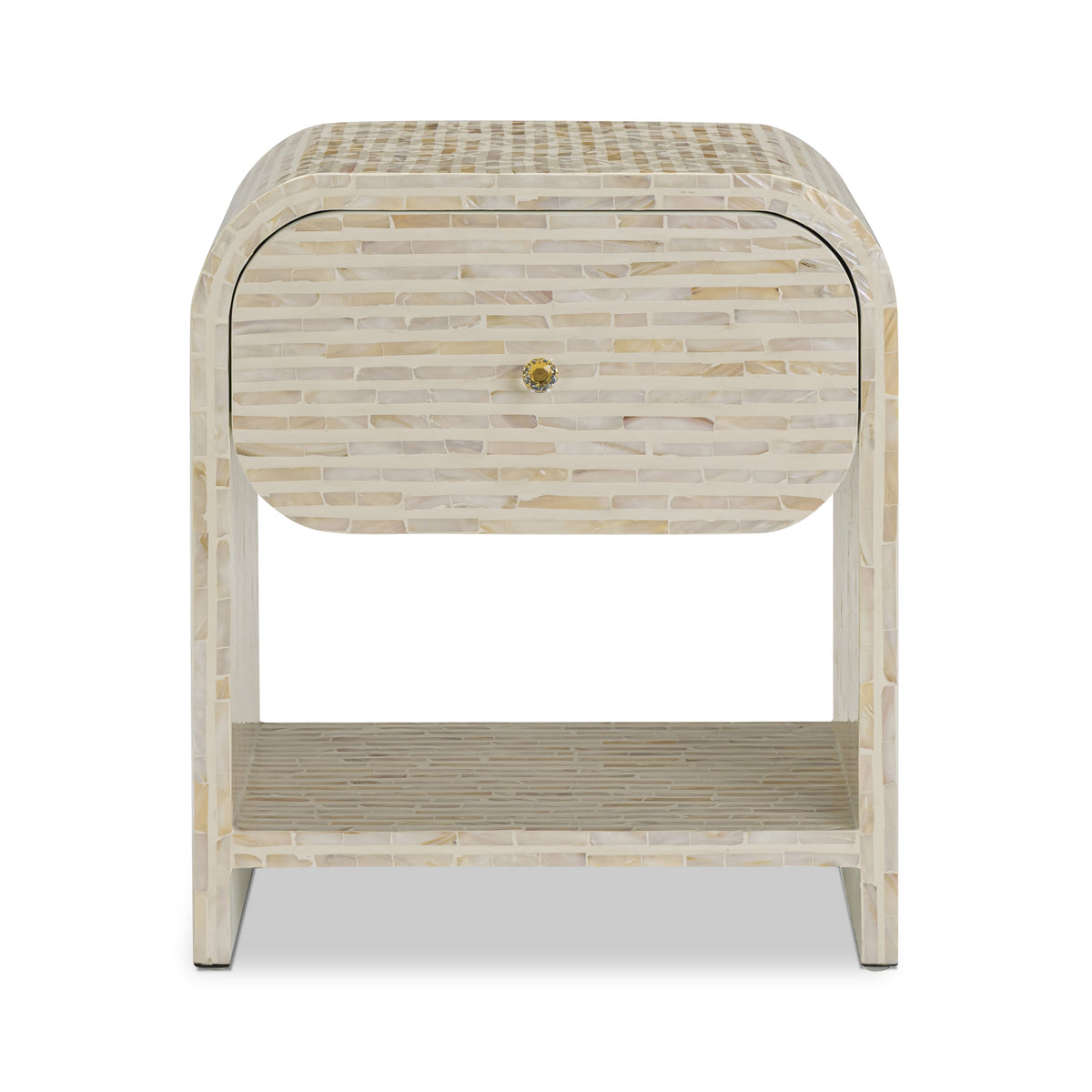 Borno Mother of Pearl Nightstand - TOV-B54951