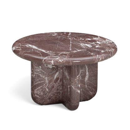 Juju 2-Piece Faux Marble Indoor/Outdoor Nesting Coffee Table Set