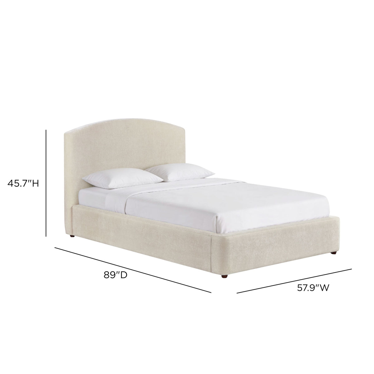 Leah Performance Chenille Bed - TOV-B69449