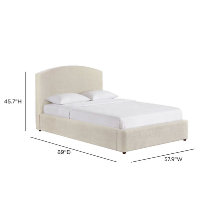 Leah Performance Chenille Bed - TOV-B69449