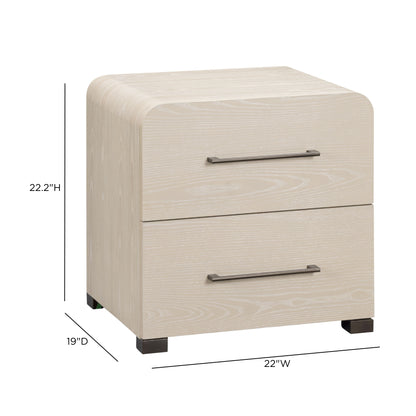 Marissa Ash 2-Drawer Nightstand - TOV-B55022