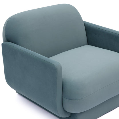 Azalea Performance Velvet Accent Chair