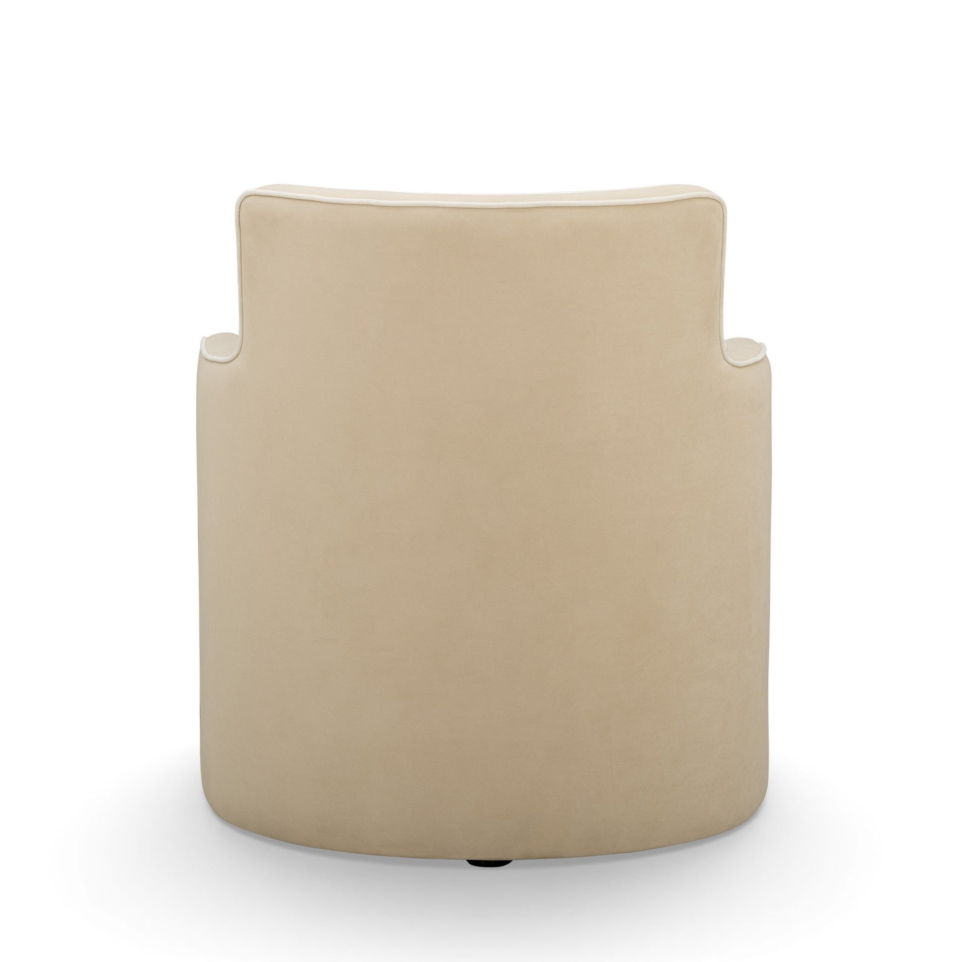 Passe Tasseled Velvet Swivel Accent Chair