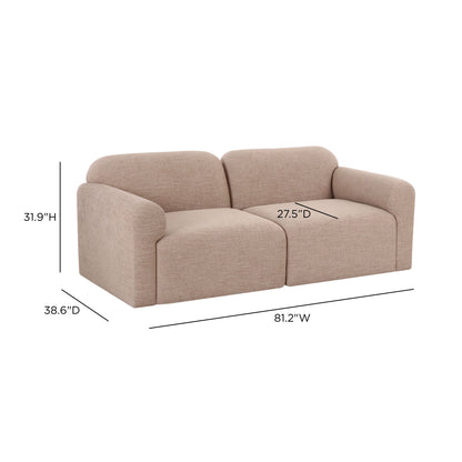 Gorge Modular Loveseat - TOV-L69415-LO