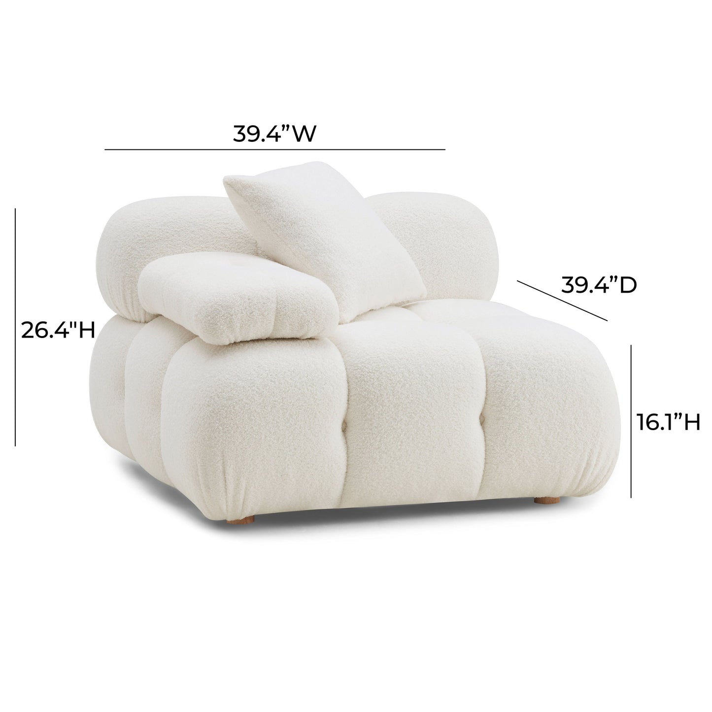 Calliope Performance Modular Corner Chair
