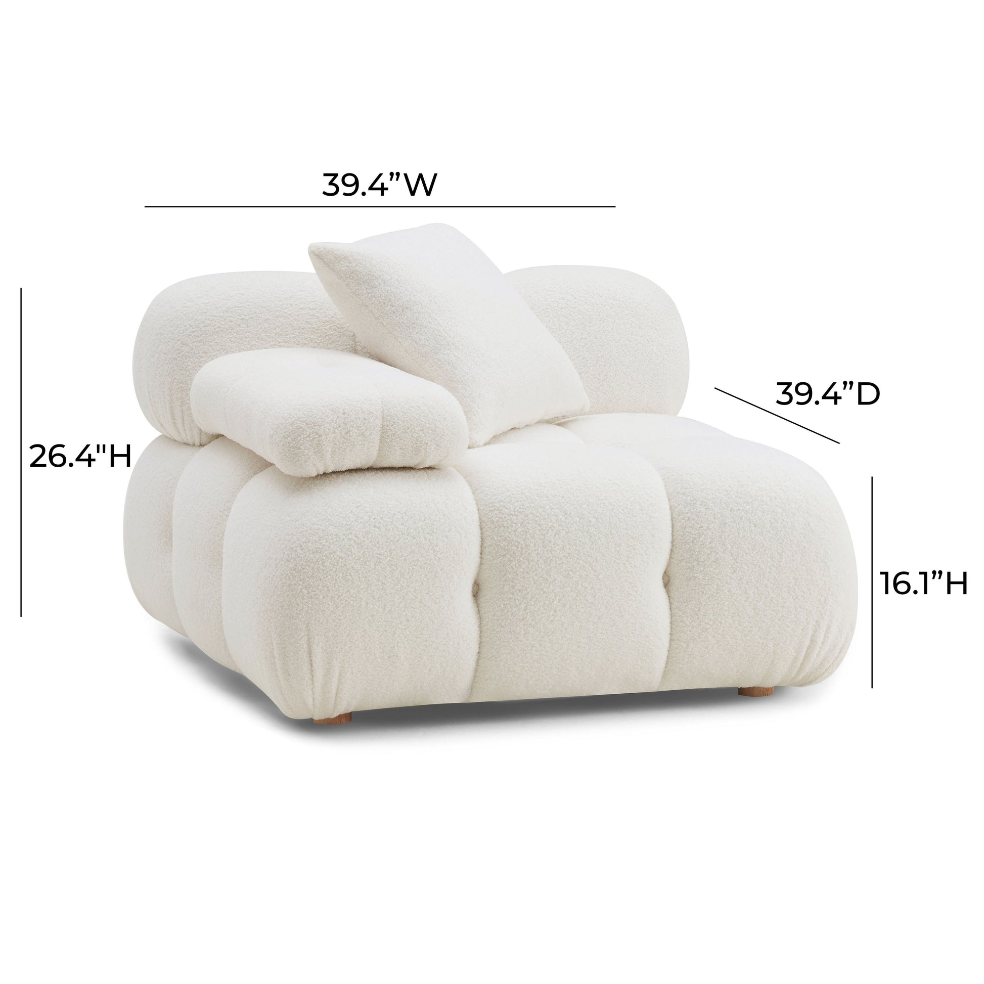Calliope Performance Modular Corner Chair