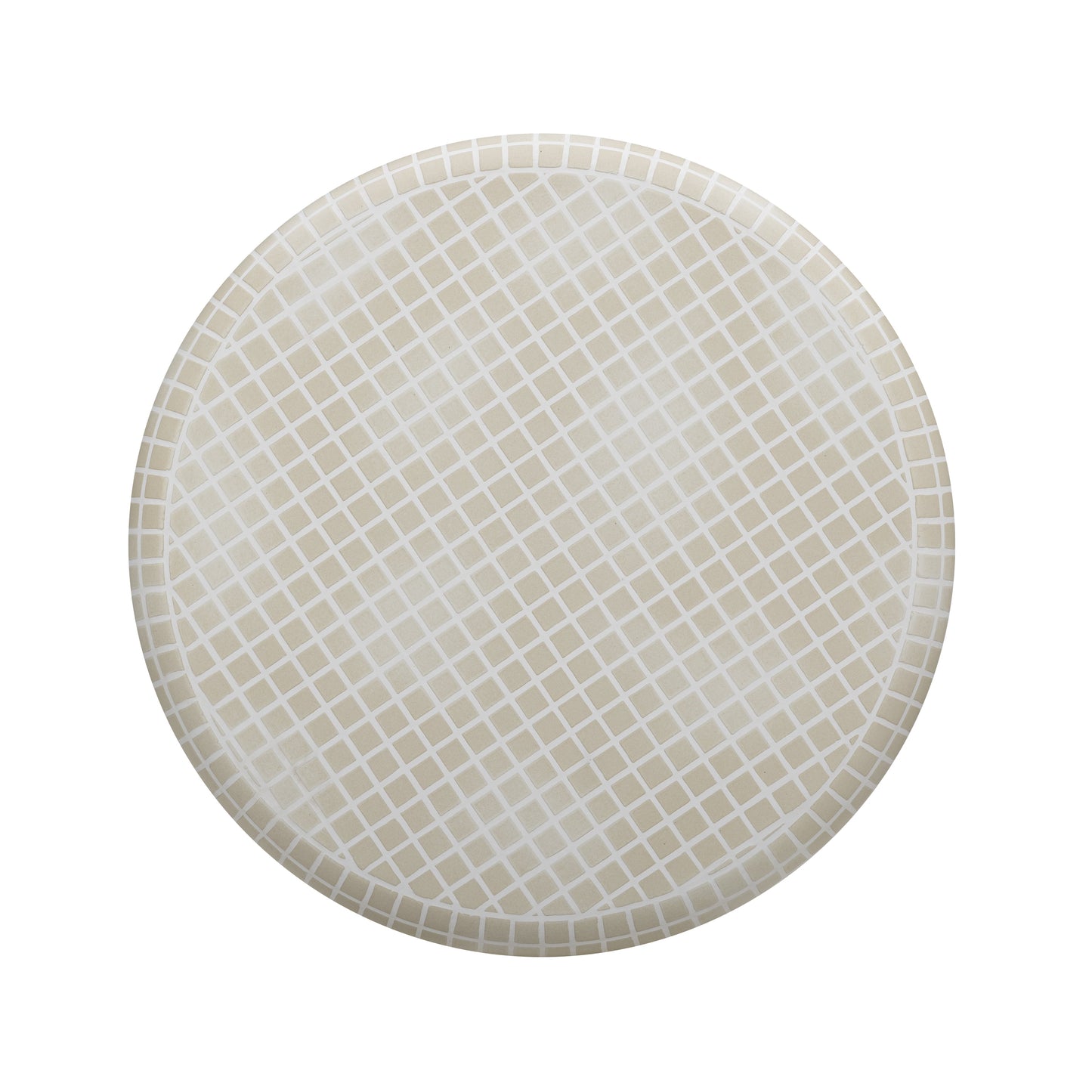 Monica Tiled Pattern Indoor/Outdoor Side Table - TOV-OC54940